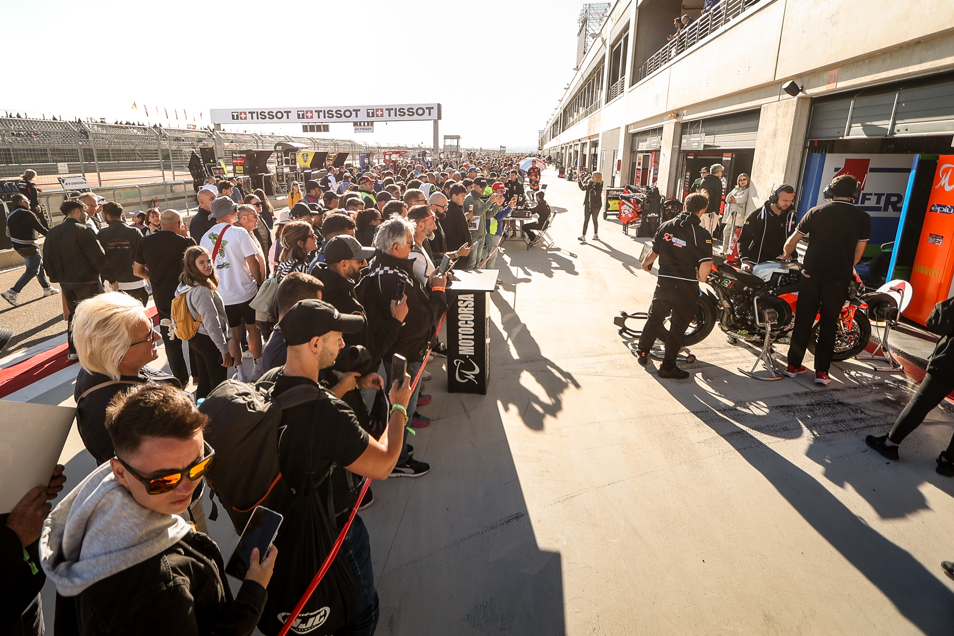 Pit Walk WorldSBK Aragón