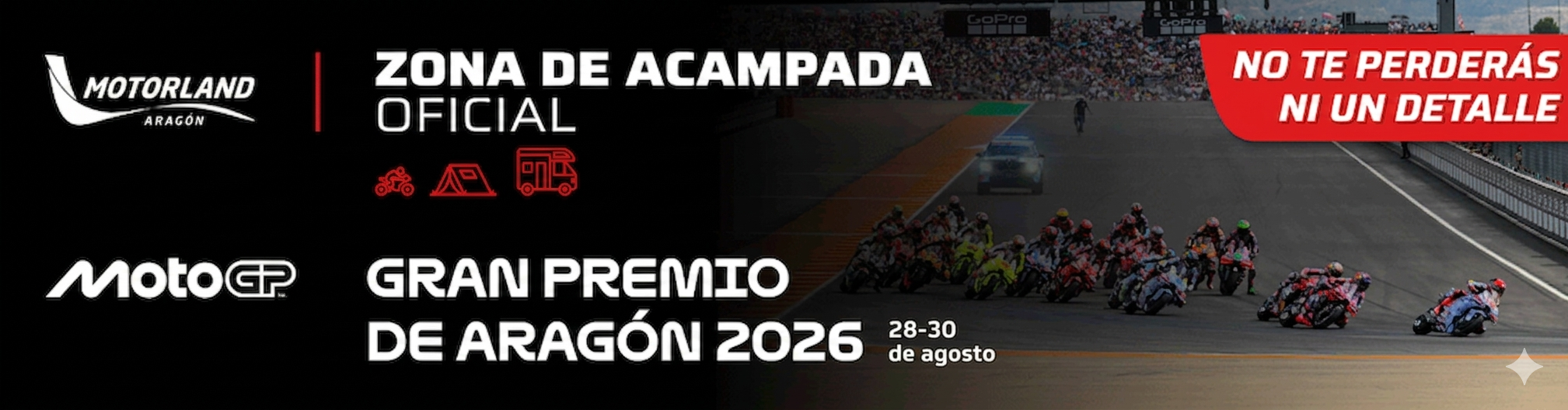 Zona Acampada Oficial MotoGP Aragón 