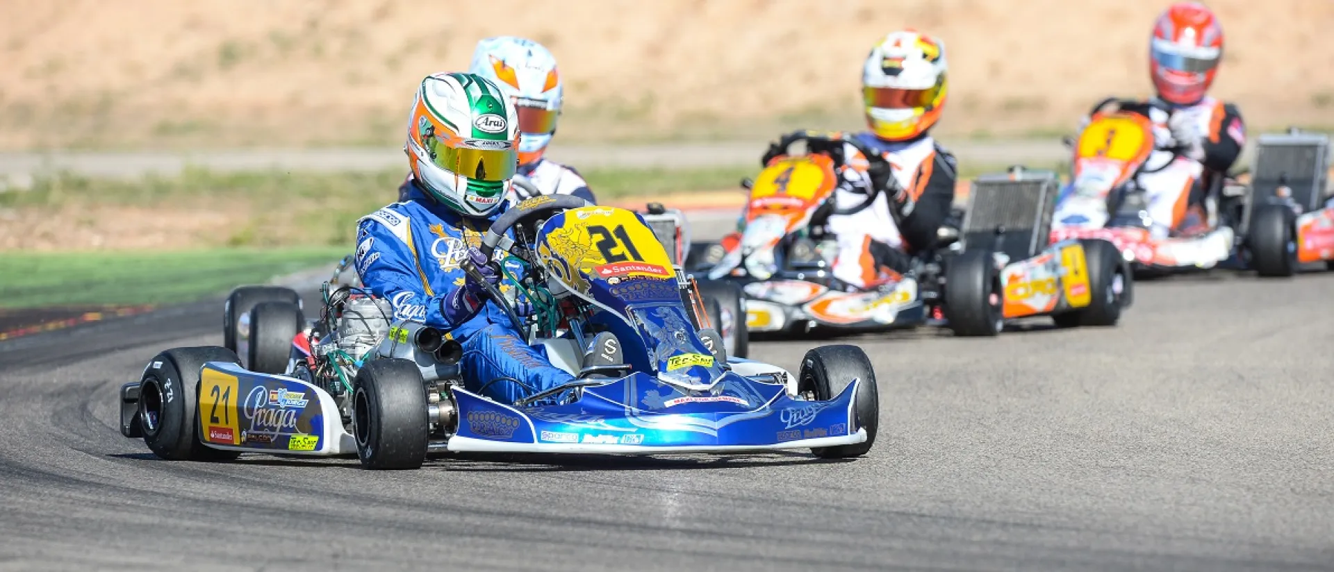 Noval, Pescador, Martinez, Cívico y Nogales, se llevan las poles en el Nacional de karting en MotorLand Noval, Pescador, Martinez, Cívico y Nogales, se llevan las poles en el Nacional de karting en MotorLand