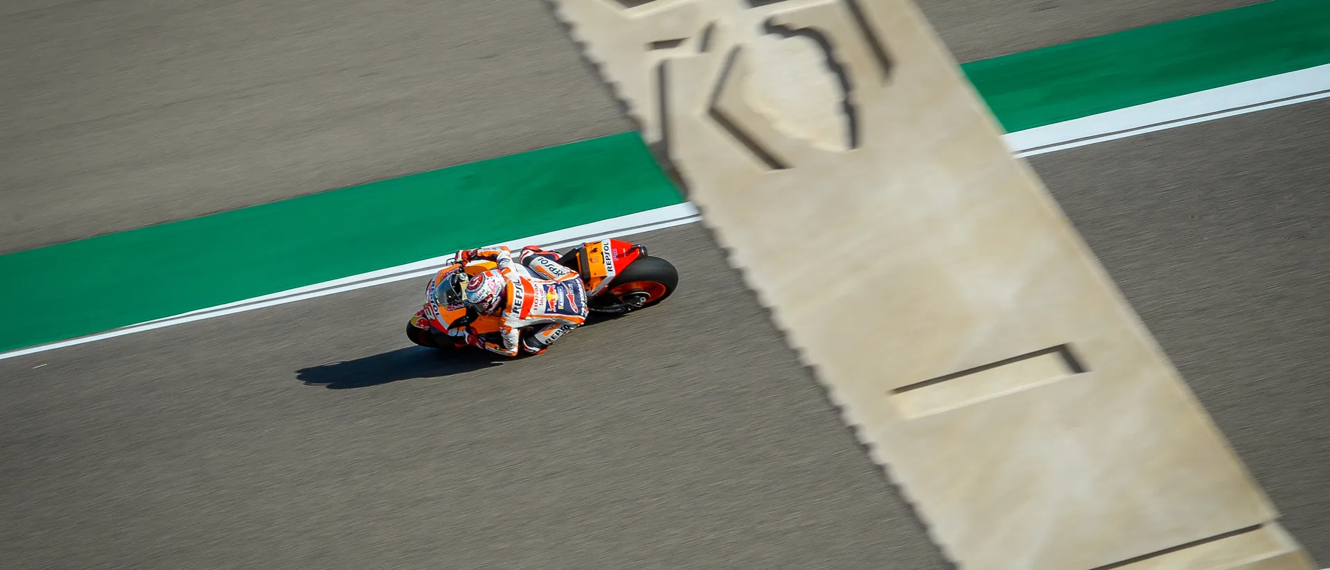 Márquez marca el ritmo en los libres del Gran Premio Movistar de Aragón de MotoGP