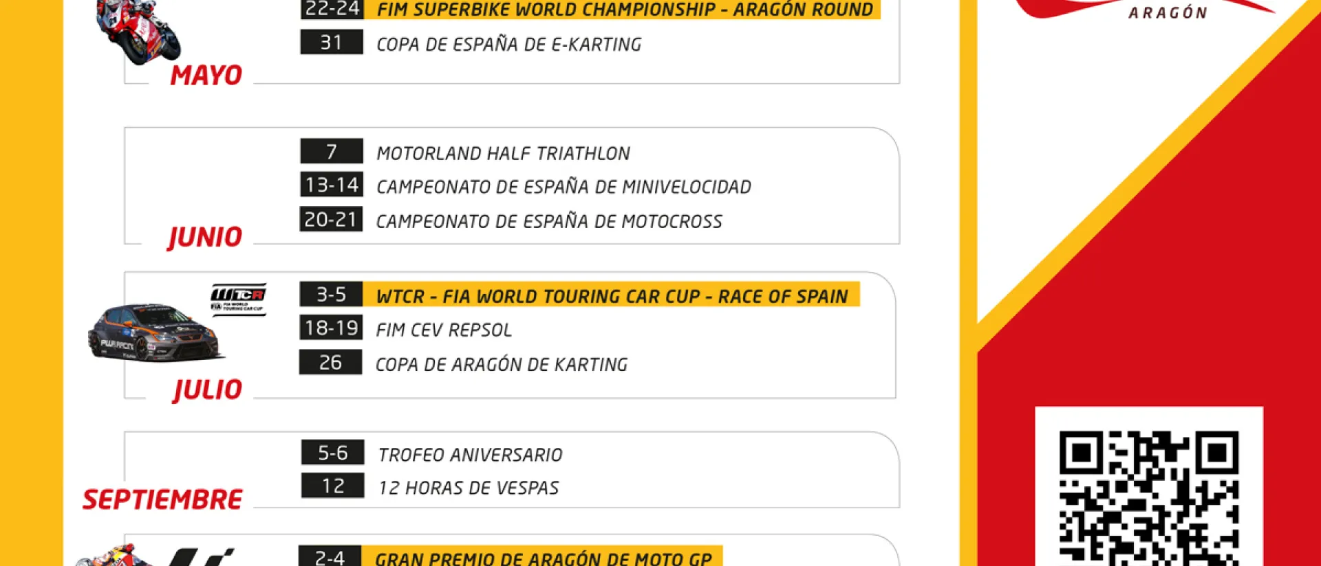MotorLand Aragón acogerá más de una veintena de eventos deportivos en 2020 MotorLand Aragón acogerá más de una veintena de eventos deportivos en 2020
