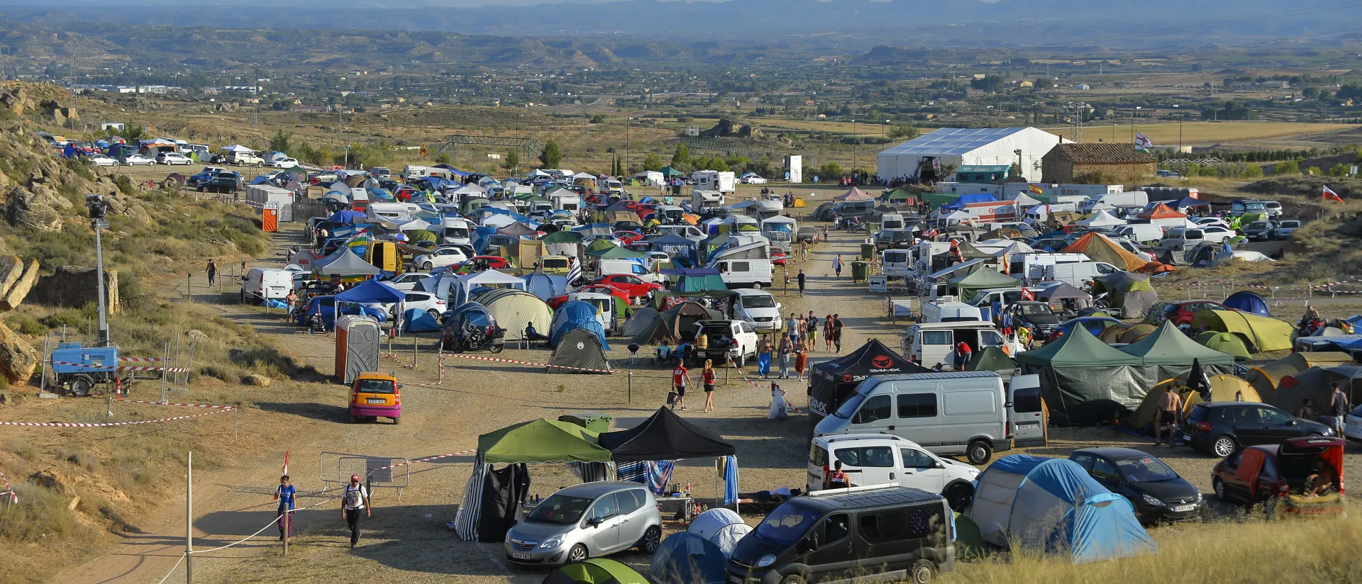 La Zona de Acampada Oficial, un lugar privilegiado para los aficionados en el Gran Premio GoPro de Aragón La Zona de Acampada Oficial, un lugar privilegiado para los aficionados en el Gran Premio GoPro de Aragón
