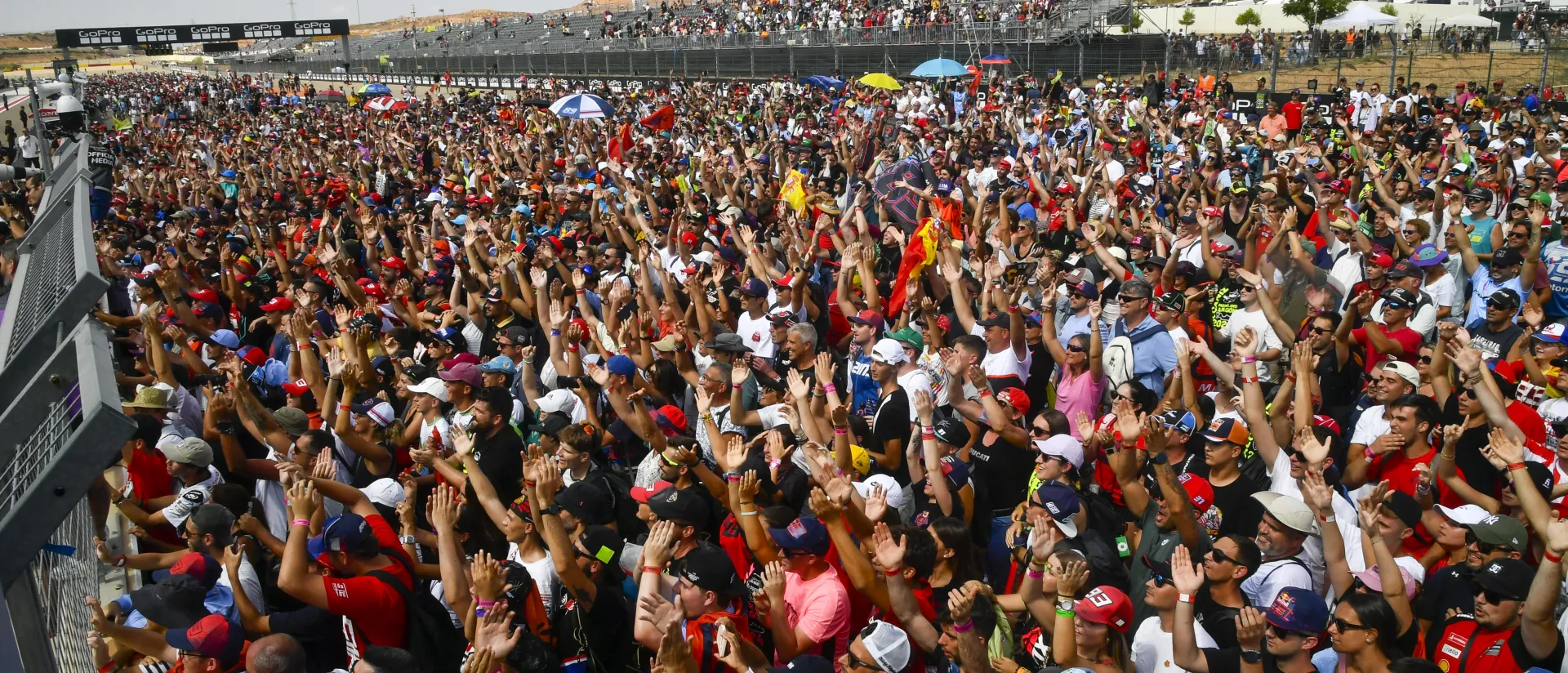 El Gran Premio GoPro de Aragón regala un triplete español en MotoGP y más de 100.000 personas durante el fin de semana