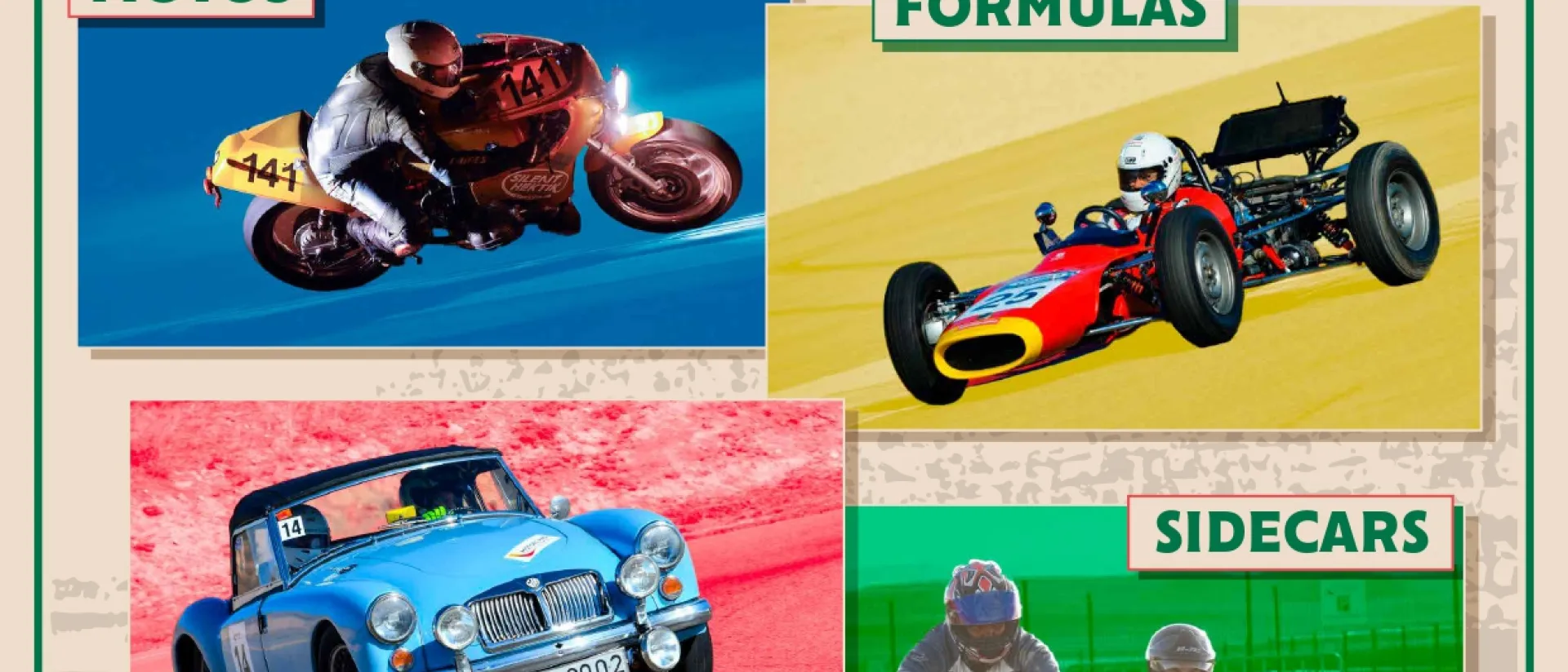 Las joyas del mundo de motor se dan cita en MotorLand Aragón con el Classic Festival dentro de una semana Las joyas del mundo de motor se dan cita en MotorLand Aragón con el Classic Festival dentro de una semana