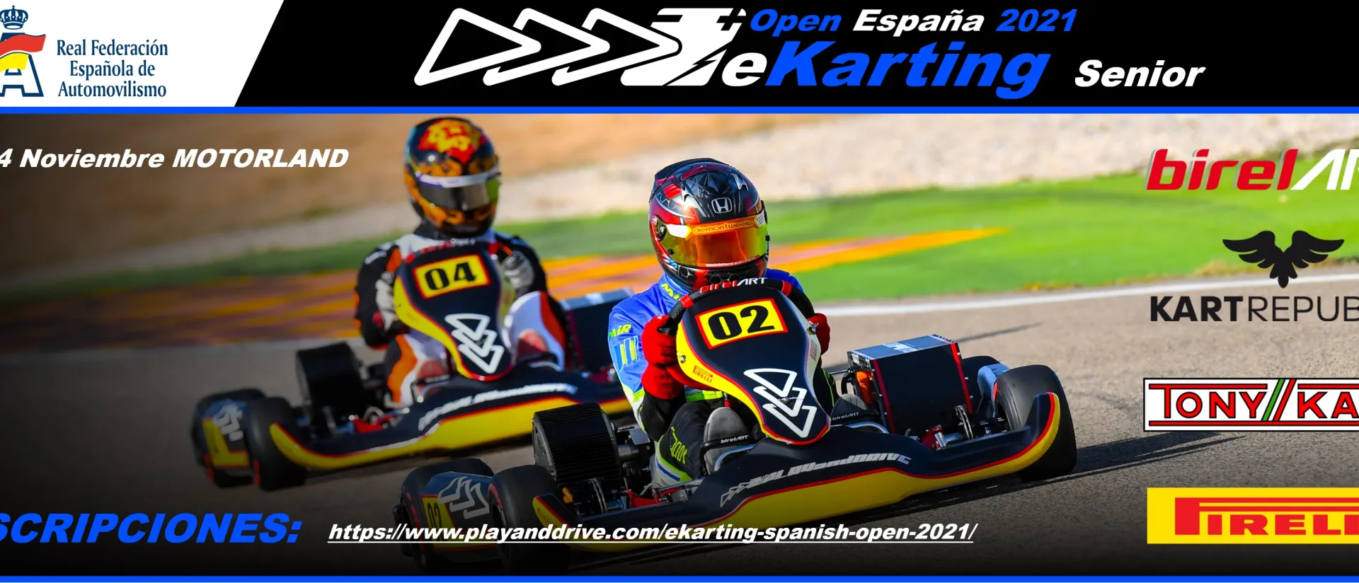 La primera y única prueba del certamen de Karts Eléctricos en España este fin de semana en Motorland La primera y única prueba del certamen de Karts Eléctricos en España este fin de semana en Motorland