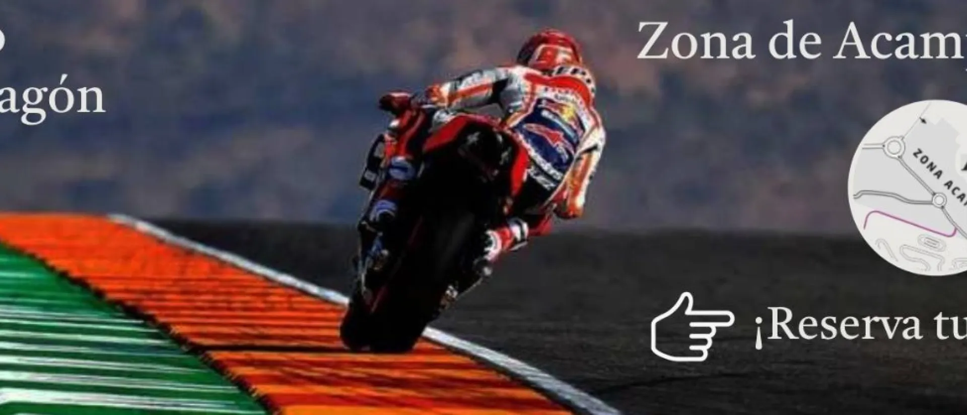 Zona de acampada oficial en Motorland para el Gran Premio GoPro de Aragón Zona de acampada oficial en Motorland para el Gran Premio GoPro de Aragón
