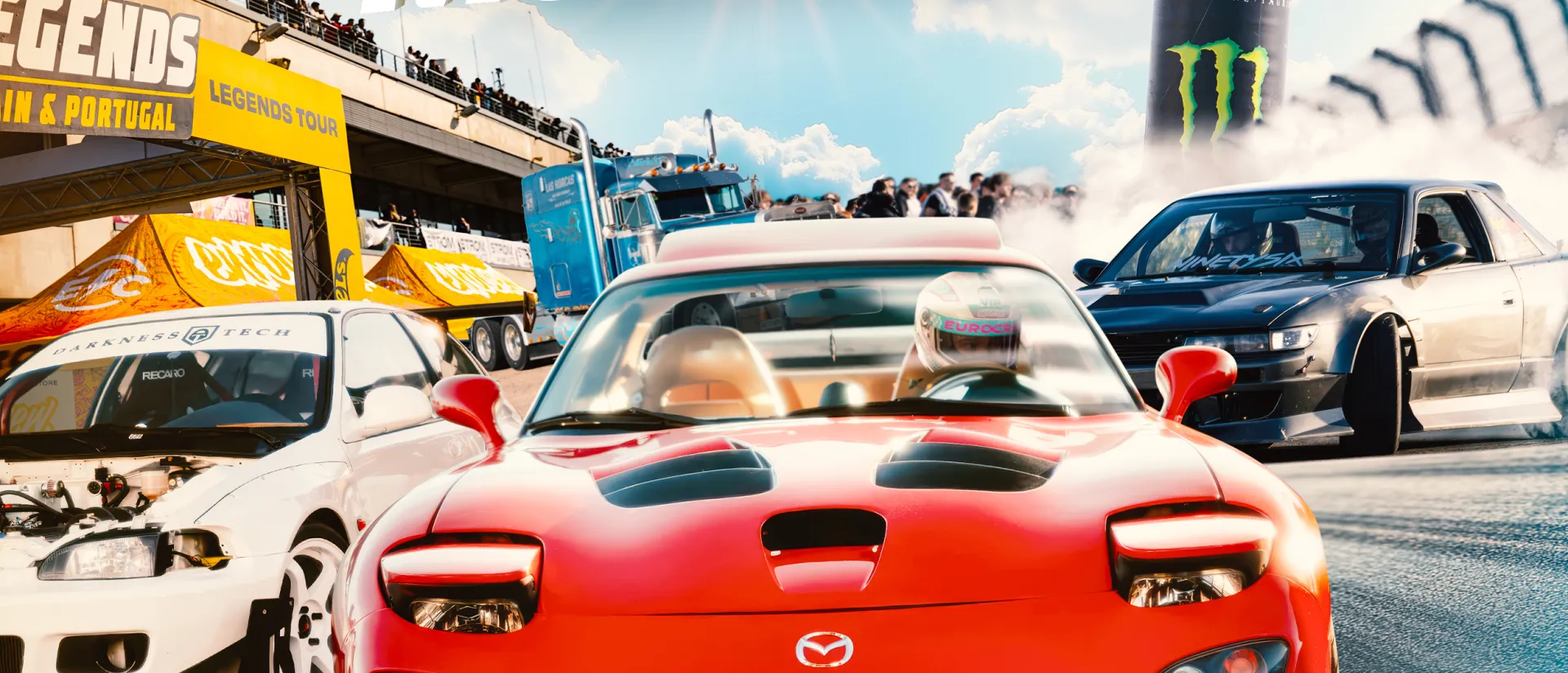 Vuelve Eurocrew a MotorLand Aragón, dos días de puro espectáculo, uno de los eventos de automovilismo más esperados por los aficionados 