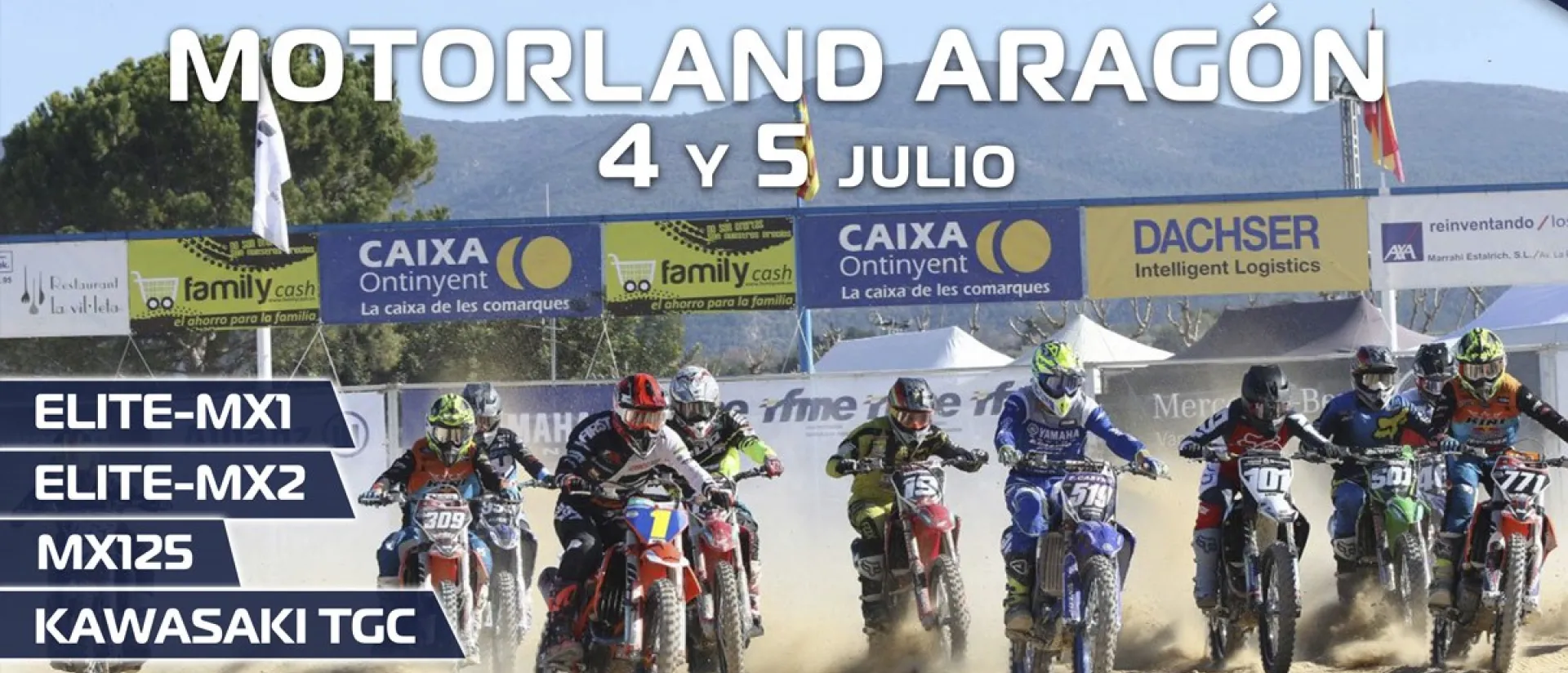 El Campeonato de España de Motocross se reanudará en MotorLand Aragón El Campeonato de España de Motocross se reanudará en MotorLand Aragón