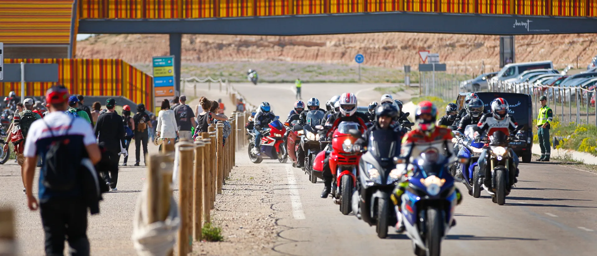 Preparado el despliegue de las fuerzas de seguridad y el plan de tráfico para el Gran Premio GoPro de Aragón Preparado el despliegue de las fuerzas de seguridad y el plan de tráfico para el Gran Premio GoPro de Aragón
