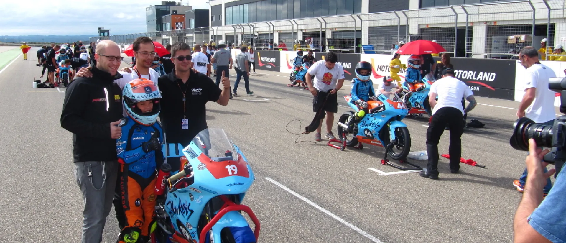 Los jóvenes talentos del Campeonato Interautonómico de Velocidad brillan en MotorLand