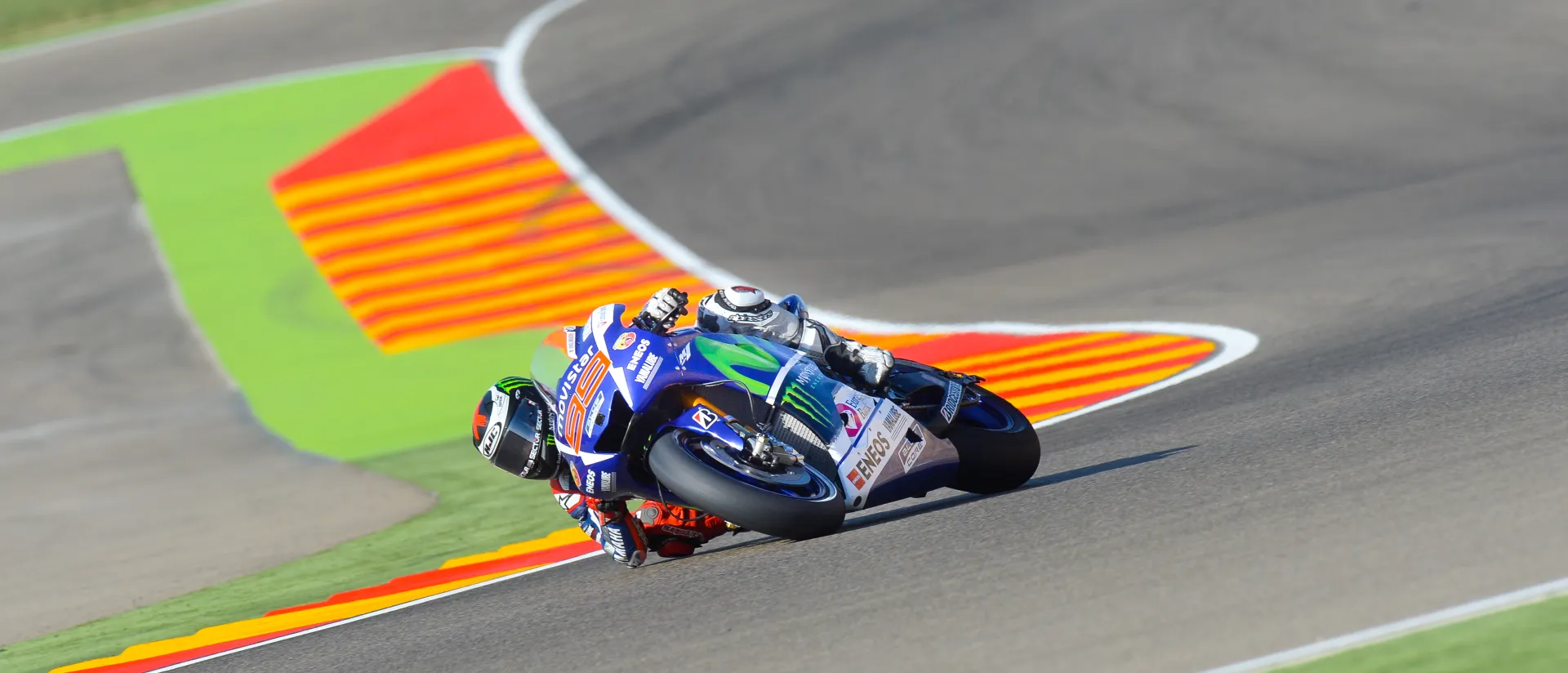 Lorenzo marca el ritmo en los libres del Gran Premio Movistar de Aragón de MotoGP Lorenzo marca el ritmo en los libres del Gran Premio Movistar de Aragón de MotoGP