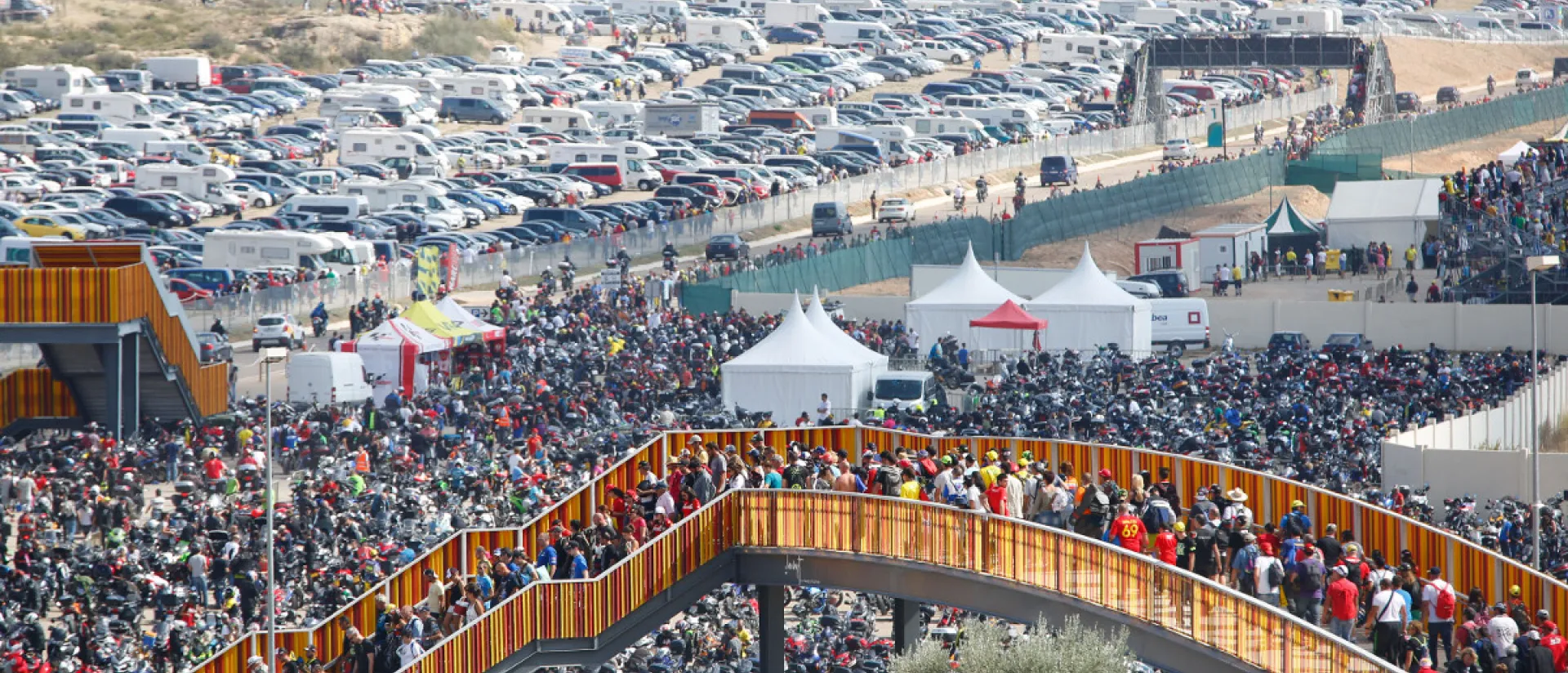 Cerca de 7.000 personas trabajarán en MotorLand durante el Gran Premio Movistar de Aragón
