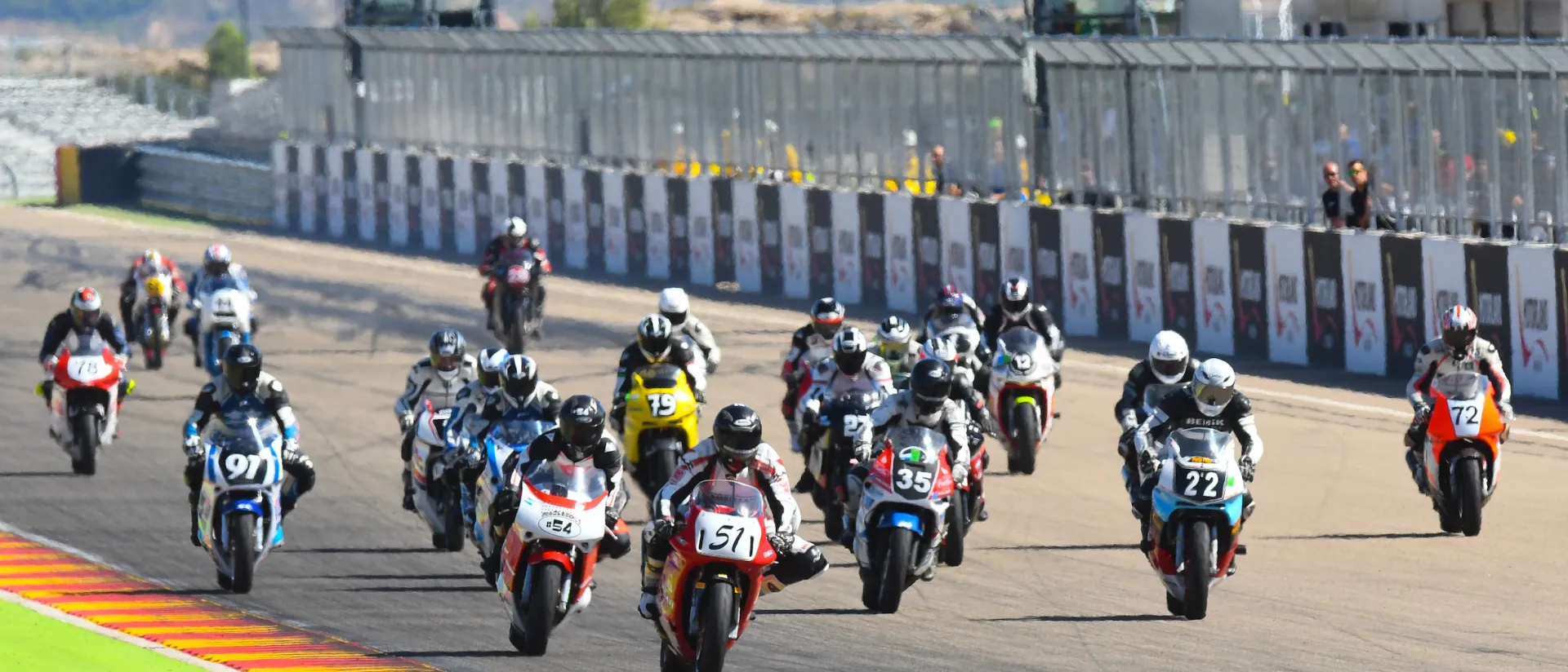 Disputadas las cuatro primeras carreras del Trofeo Aniversario de MotorLand Aragón. Disputadas las cuatro primeras carreras del Trofeo Aniversario de MotorLand Aragón.