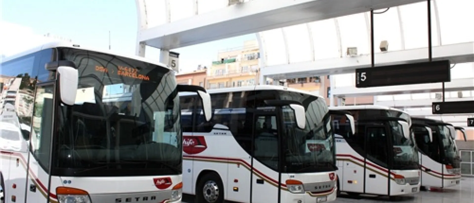 Preparado el dispositivo de autobuses para el Gran Premio de Aragón de MotoGP Preparado el dispositivo de autobuses para el Gran Premio de Aragón de MotoGP