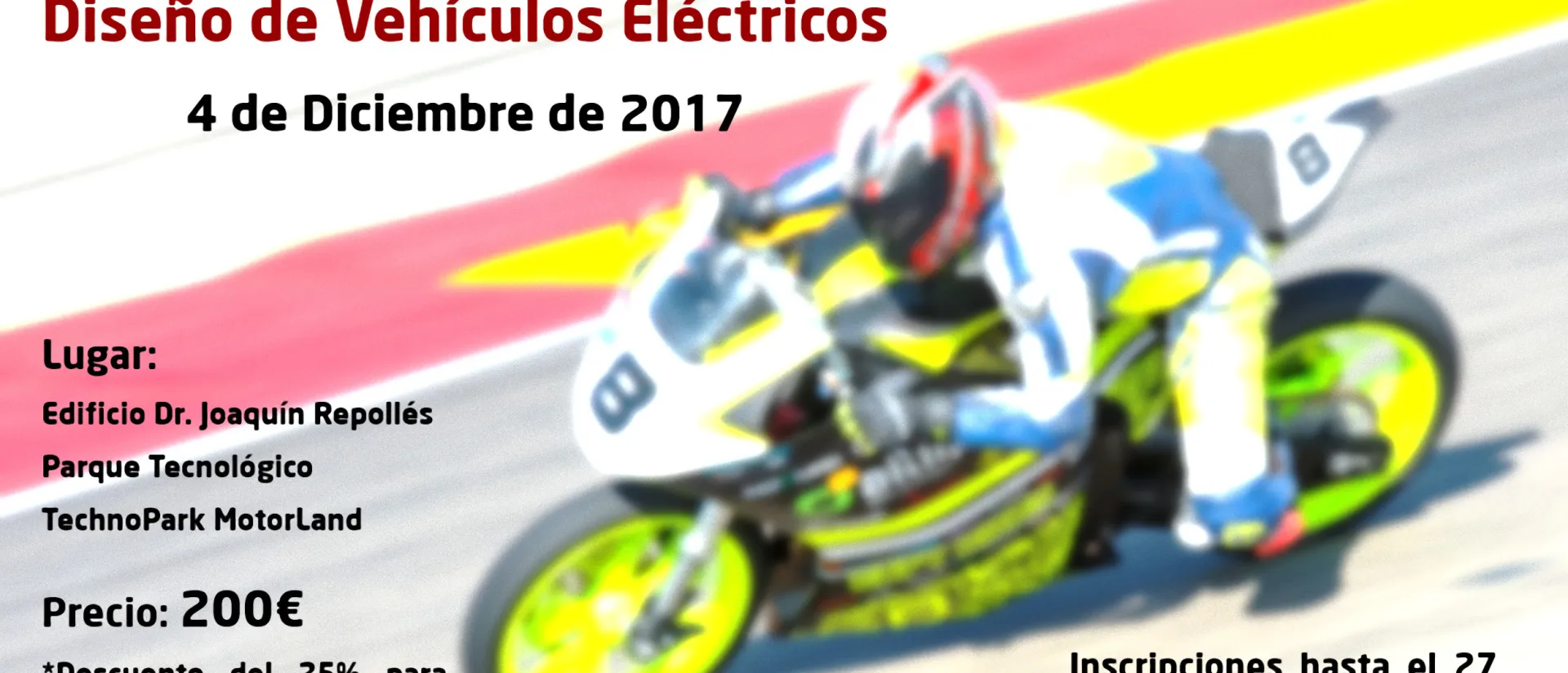 TechnoPark MotorLand acogerá el curso de formación: 'Diseño de Vehículos Eléctricos' TechnoPark MotorLand acogerá el curso de formación: 'Diseño de Vehículos Eléctricos'