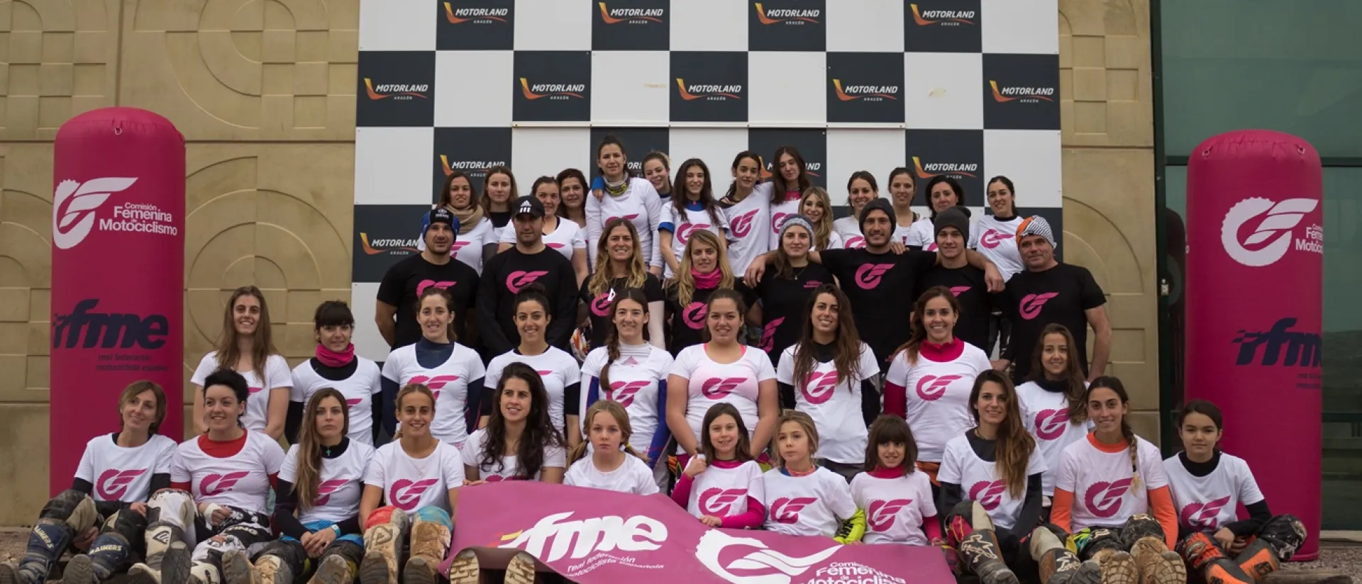 La nueva Comisión Femenina de Motociclismo se pone en marcha con un macrocampus en Motorland Aragón