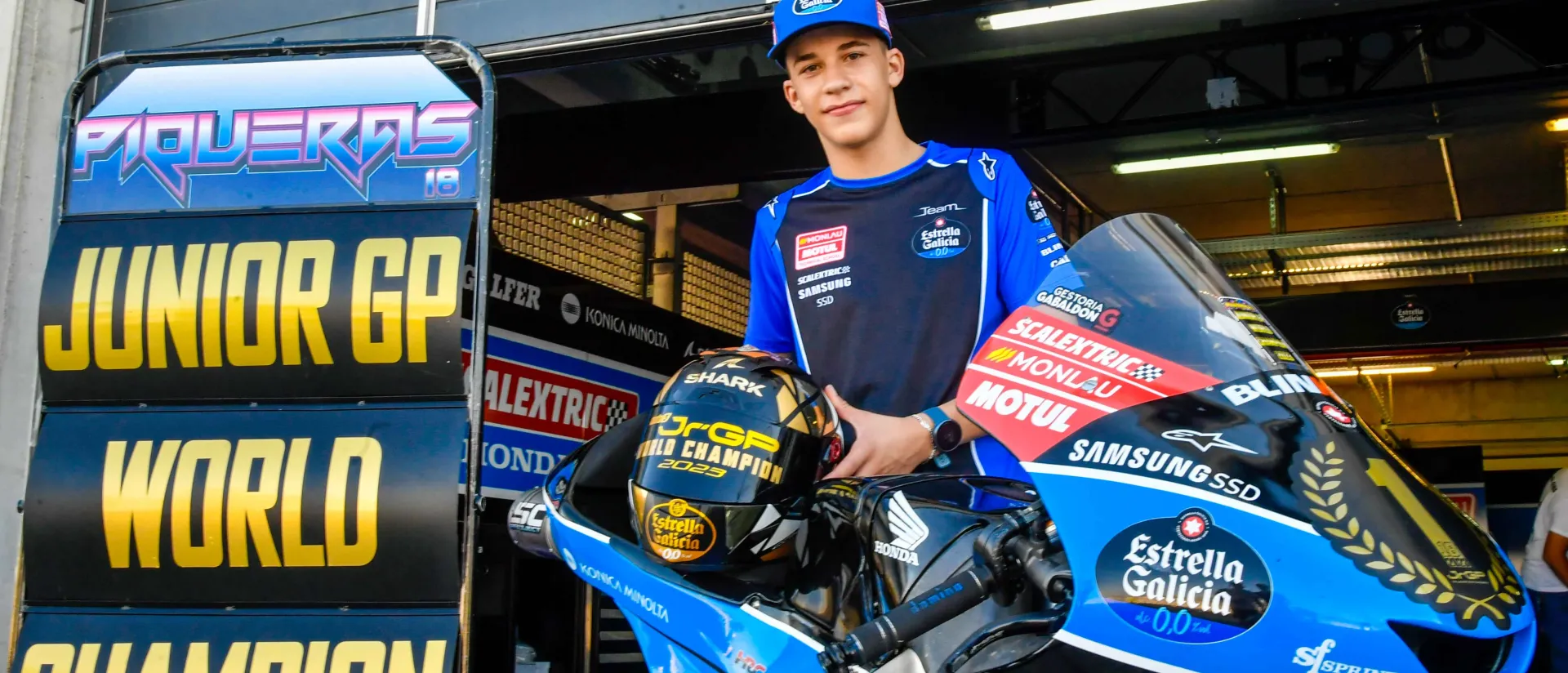 FIM JuniorGP se despide de Aragón alzando a tres campeones en circuito de Motorland FIM JuniorGP se despide de Aragón alzando a tres campeones en circuito de Motorland