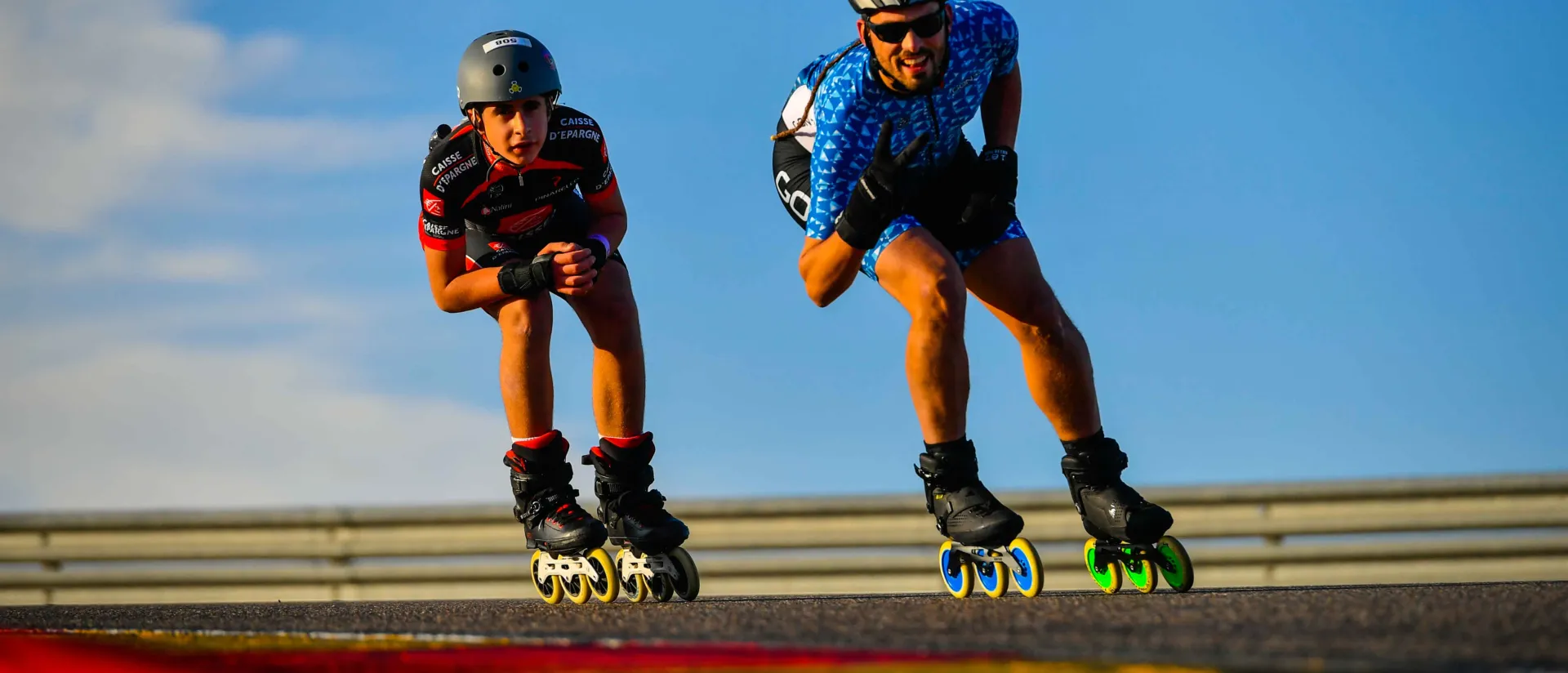 ADETeruel tiñe de azul La Inverna, la carrera solidaria del año en Motorland Aragón ADETeruel tiñe de azul La Inverna, la carrera solidaria del año en Motorland Aragón