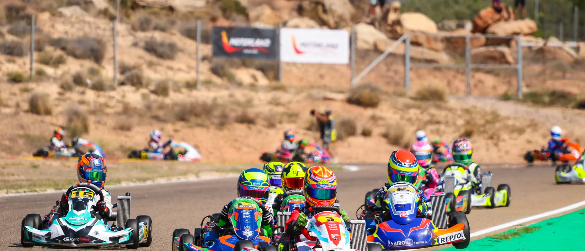 Un histórico Campeonato de España de Karting bate el récord de inscripción en MotorLand Aragón Un histórico Campeonato de España de Karting bate el récord de inscripción en MotorLand Aragón
