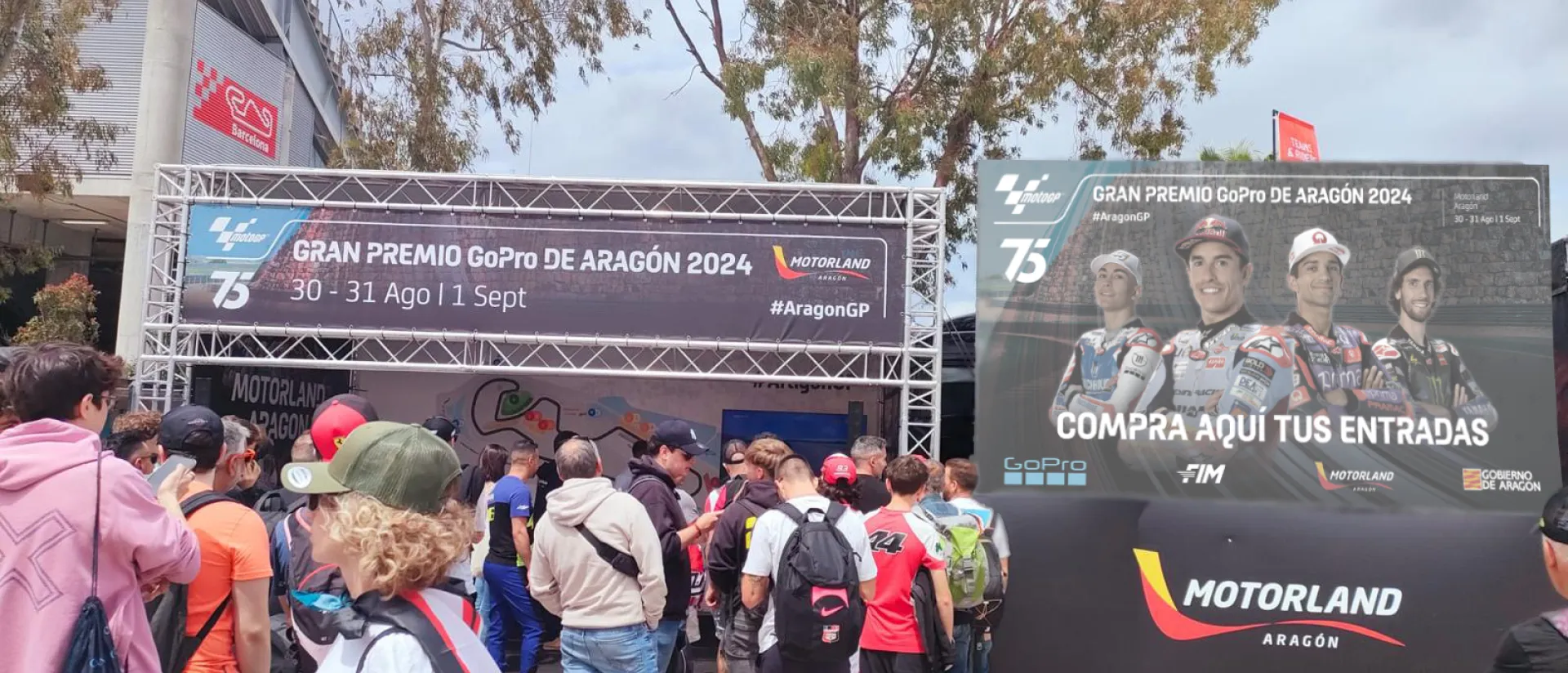 MotorLand Aragón se suma al Gran Premio Monster Energy de Cataluña con sorteos exclusivos, un simulador y firma de pilotos MotorLand Aragón se suma al Gran Premio Monster Energy de Cataluña con sorteos exclusivos, un simulador y firma de pilotos