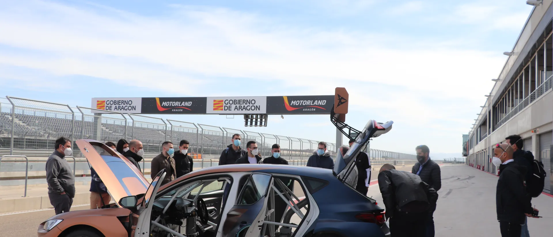 Comienzan en Motorland Aragón las prácticas del máster en ingeniería del Motorsport. Comienzan en Motorland Aragón las prácticas del máster en ingeniería del Motorsport.