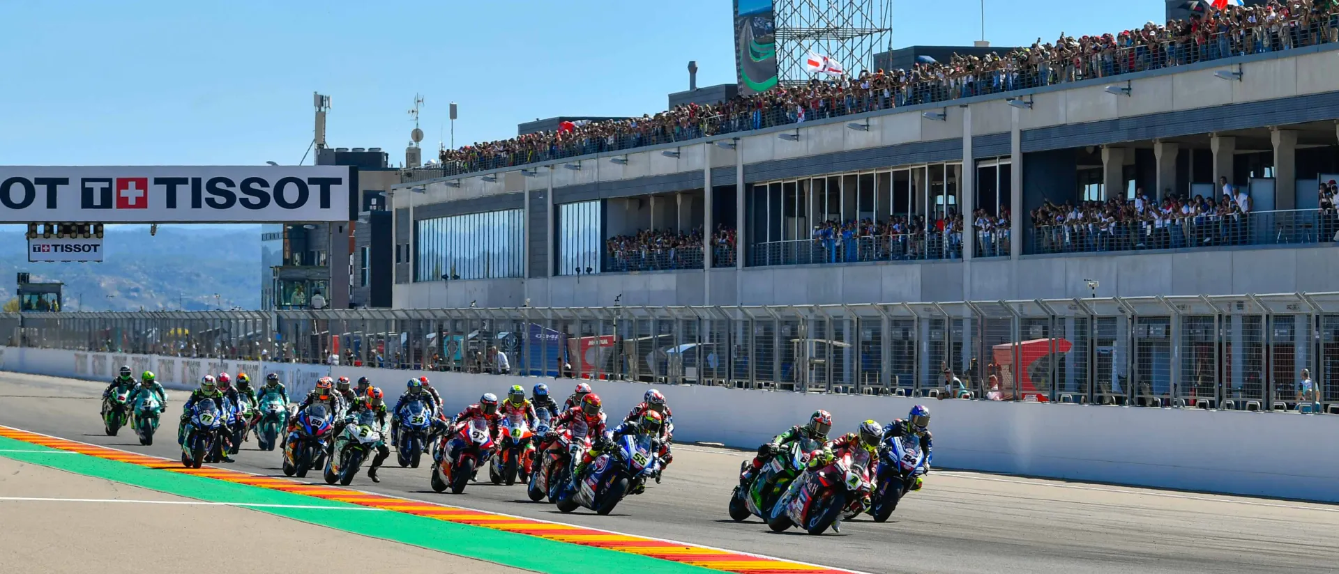 El espectáculo de WorldSBK llegará en menos de un mes a MotorLand con la Tissot Aragón Round El espectáculo de WorldSBK llegará en menos de un mes a MotorLand con la Tissot Aragón Round
