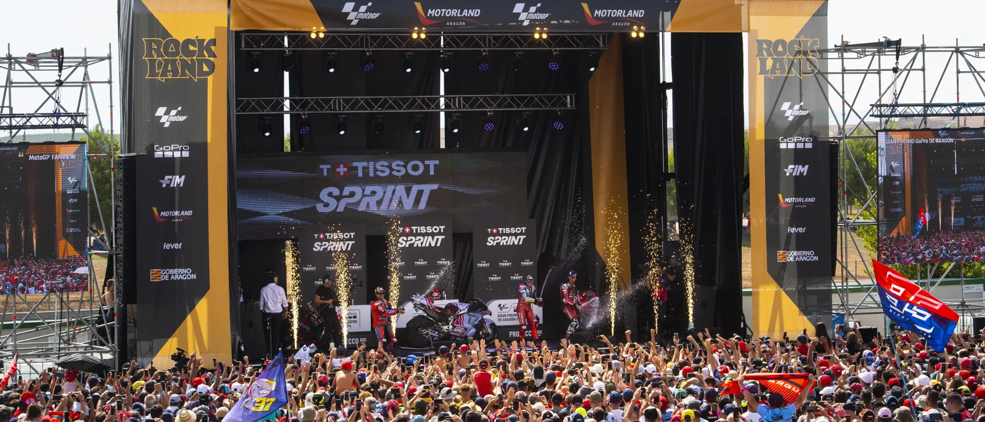 Regresa el MotorLand Fan Festival al Gran Premio GoPro de Aragón con novedades y un programa de actividades renovado