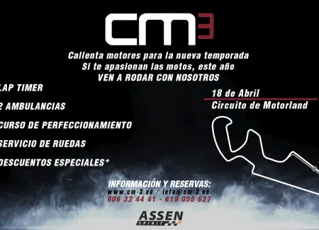 CANCELADO - CM3 – Tandas y cursos de perfeccionamiento