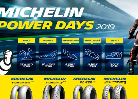 Tandas libres de motos por Michelin Power Days