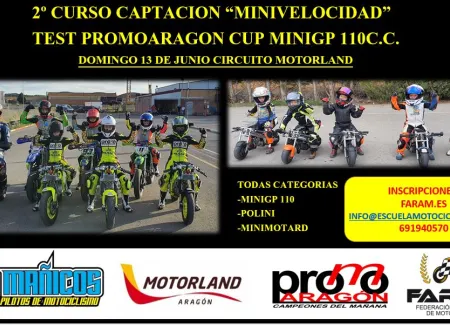 Faram. Curso de captación mini velocidad 