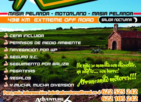 Extrema Aragonesa: salida y llegada en el circuito de autocross 