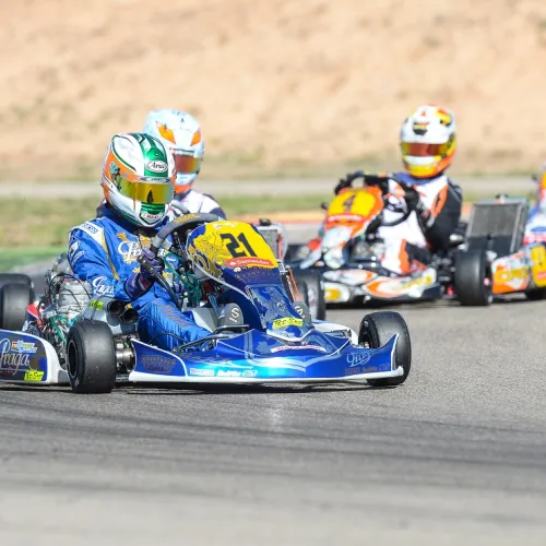 Noval, Pescador, Martinez, Cívico y Nogales, se llevan las poles en el Nacional de karting en MotorLand