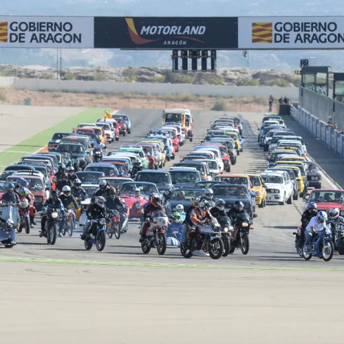 Multitudinario fin de semana dedicado al vehículo clásico en el MotorLand Classic Festival