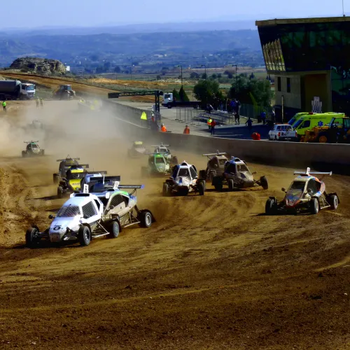 MotorLand alza el telón con la cita inaugural del Campeonato de Aragón de Autocross 