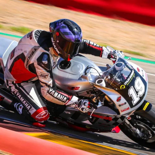 Alexander García, Raúl Loscos y Joan Sardanyons, vencedores en la primera jornada del Trofeo Aniversario MotorLand Aragón