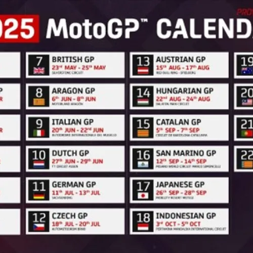 El Gran Premio de Aragón 2025 de MotoGP llegará a MotorLand del 6 al 8 de junio