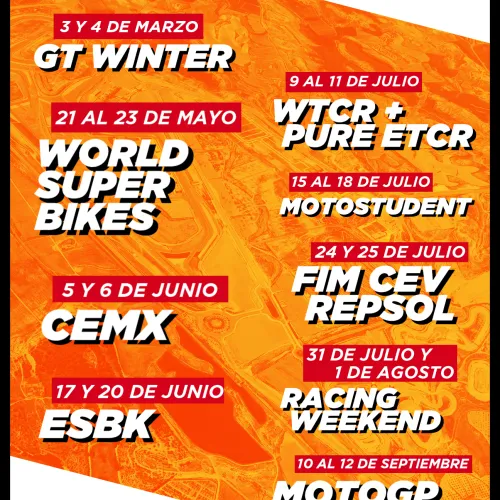 Cambio en el Calendario Deportivo. Comunicado oficial.