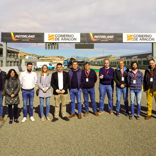 Comienzan las obras para el reasfaltado del circuito de Velocidad de MotorLand