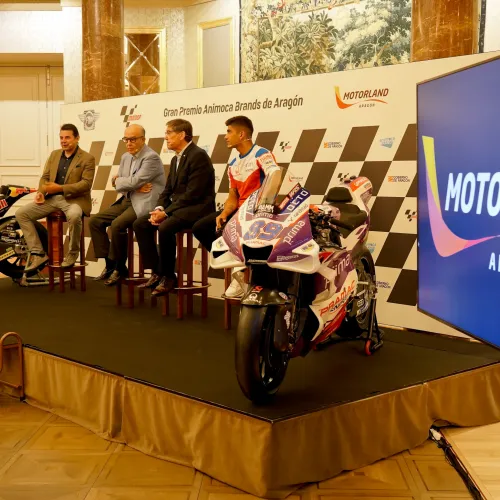 Aragón presenta en Madrid el Gran Premio de MotoGP 2022