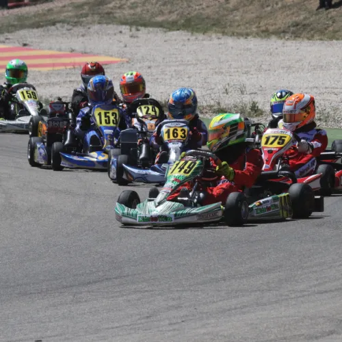 El aragonés de karting y las Series Rotax brindan un espectacular fin de semana en MotorLand