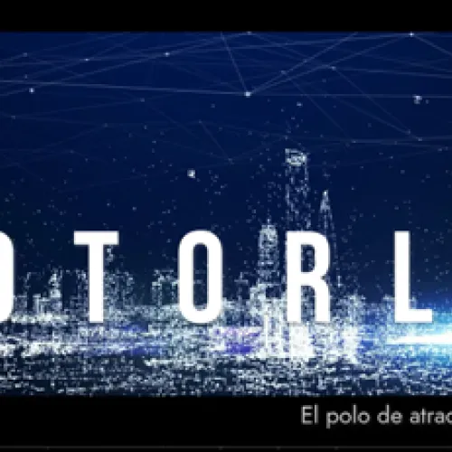Presentación de la implantación de la red 5G en Motorland Aragón y con ella las pruebas del vehículo autónomo