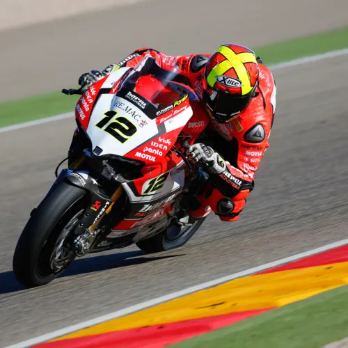 Xavi Forés llega lanzado a la cita de Superbikes en MotorLand