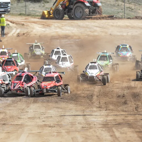 El Campeonato de España de Autocross arranca en MotorLand con casi 100 pilotos este fin de semana
