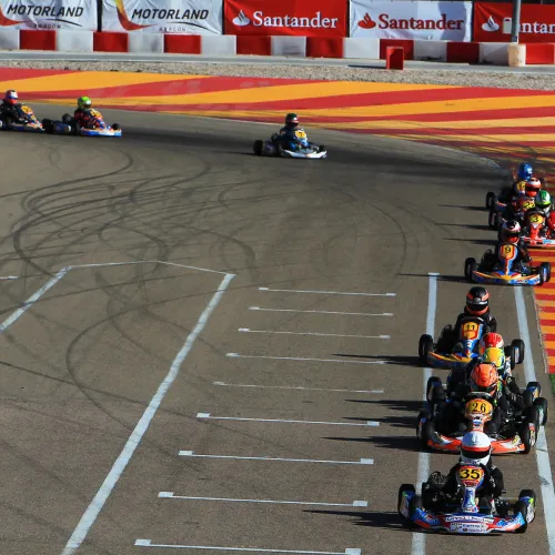 El Campeonato de España de Karting ya rueda en MotorLand