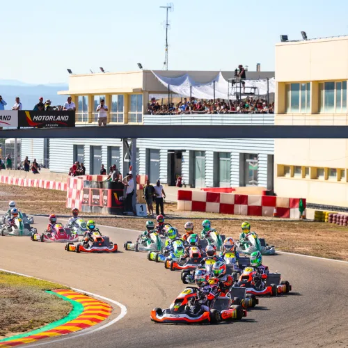 Viernes variado en el Karting de MotorLand Aragón con carreras del Pre-ECRace y entrenamientos del CEK