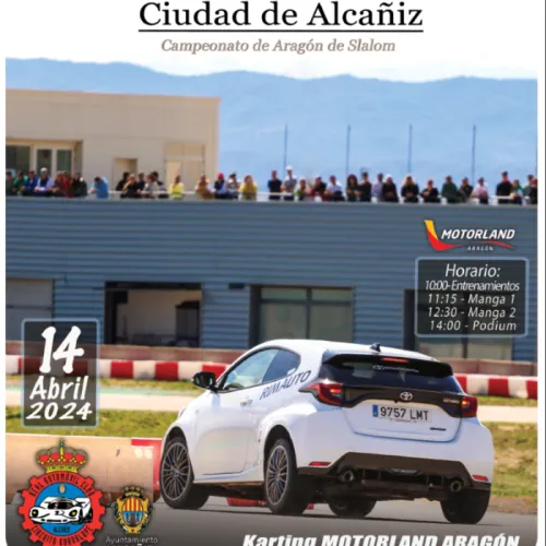 El II Slalom Ciudad de Alcañiz inaugurará su temporada sobre el Karting Internacional de MotorLand Aragón  