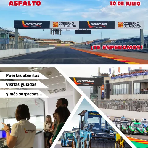 MotorLand Aragón presenta su renovado circuito de velocidad con una jornada de puertas abiertas el domingo 30 de junio