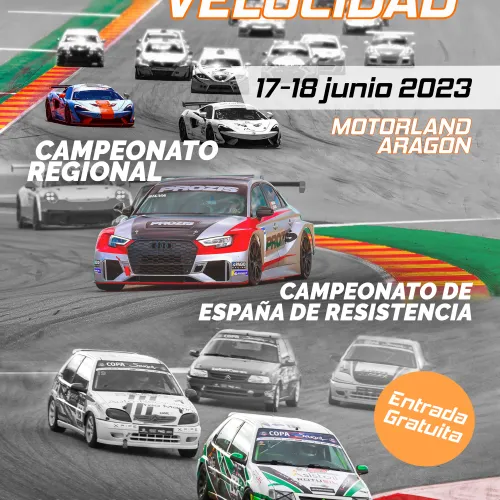 MotorLand Aragón celebrará en una semana el tradicional Trofeo de Velocidad con tres categorías de igualdad máxima