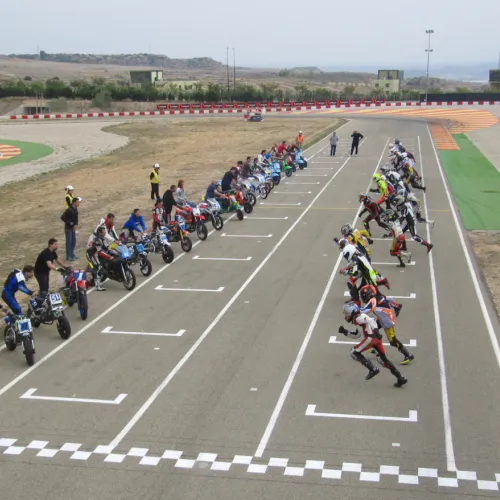Intensa jornada de motociclismo en MotorLand con el Trofeo de Otoño y la Promo Aragón Cup