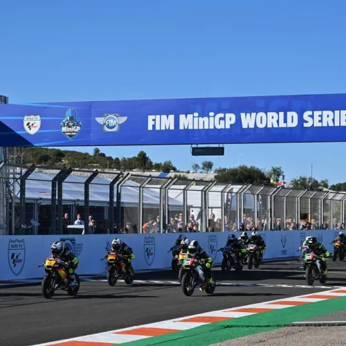 Motorland Aragón acogerá la próxima semana la Final del FIM MiniGP World Series 2024 en su karting internacional